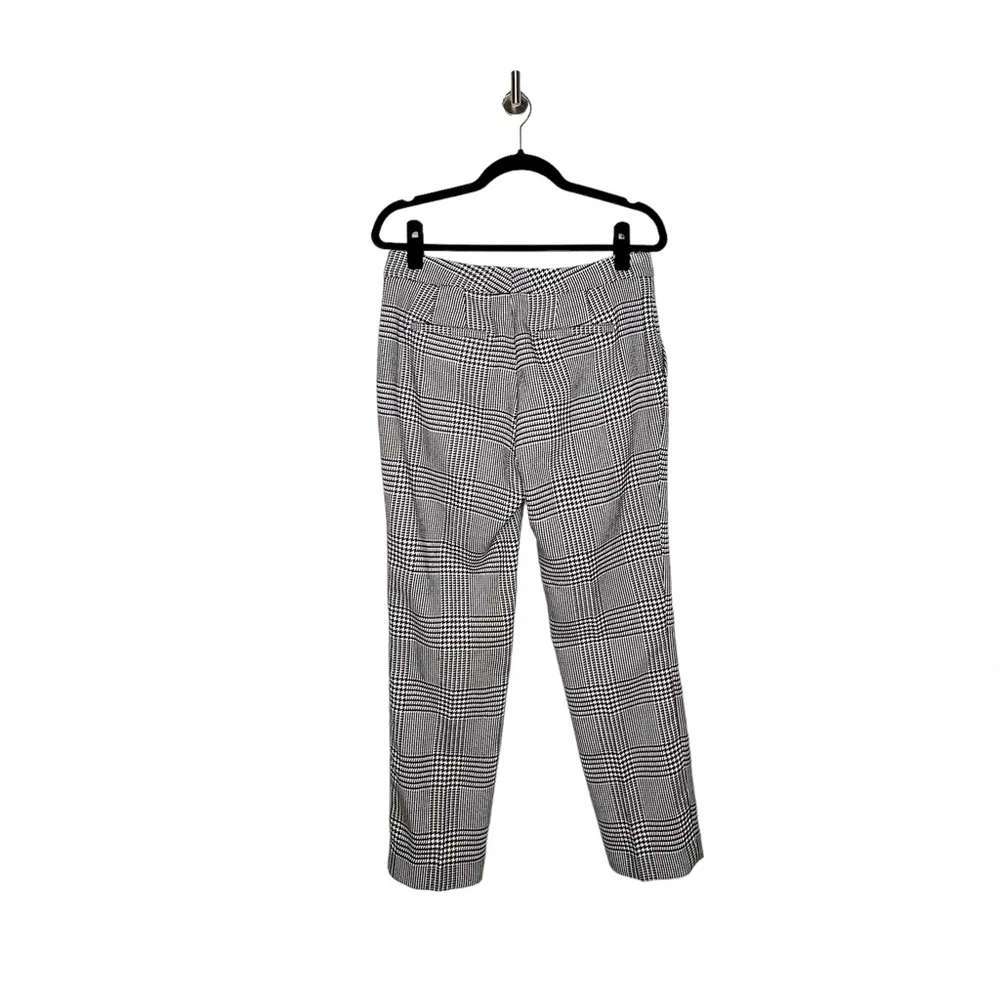 NEW Lauren Ralph Lauren Houndstooth Trouser Pants Black & White Size 4 - Picture 8 of 8